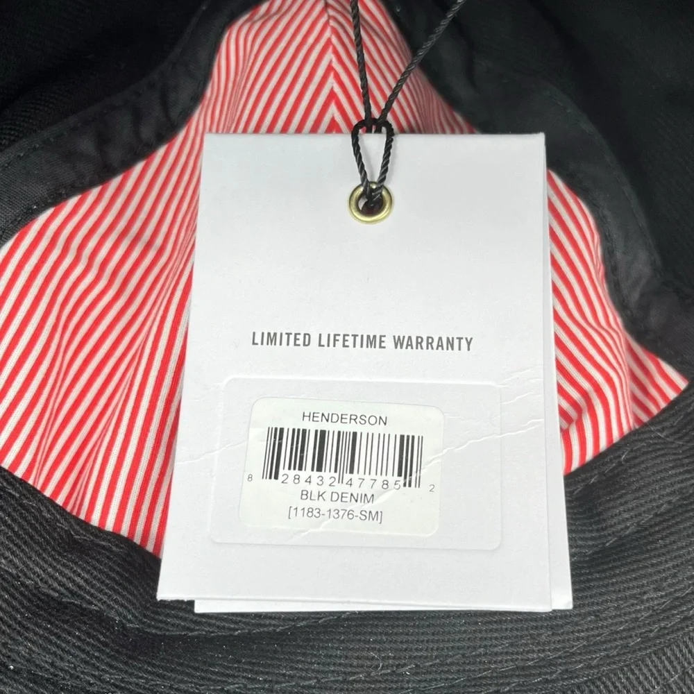 Herschel Supply Co | Small/Medium | NWT Black Denim Henderson Bucket Hat‎